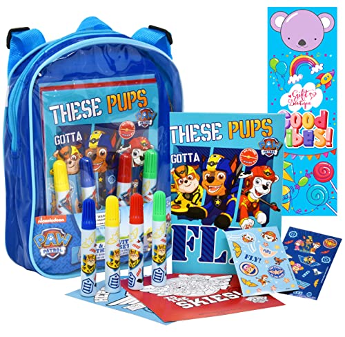 Paw Patrol Coloring and Activity Set, Includes Markers, Stickers ...