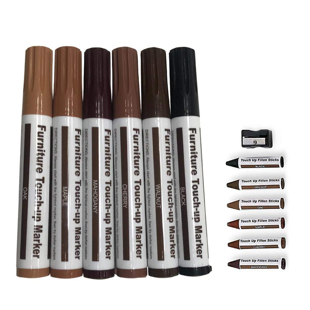 lossomly Wood Scratch Repair pen Home Touch Up Pen Floor Repairing