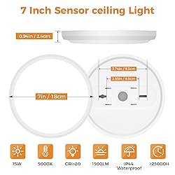 slochi 2 Pack Motion Sensor Light Indoor