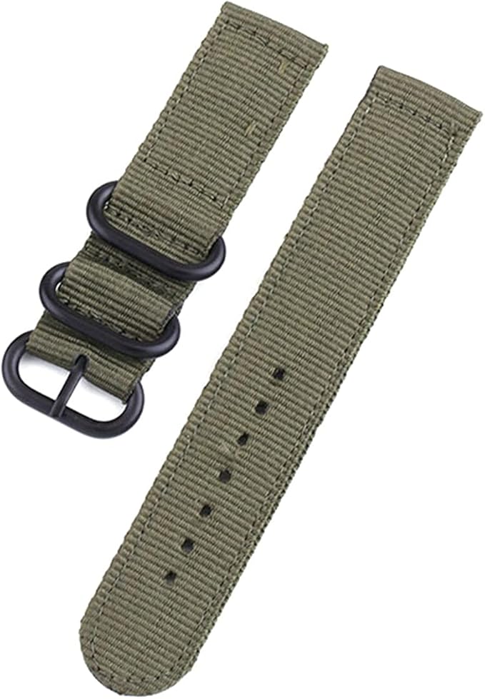 Watch Strap Nylon Watch Accessories 2024mm Watch Band Watchbands Amazon.co.uk Watches