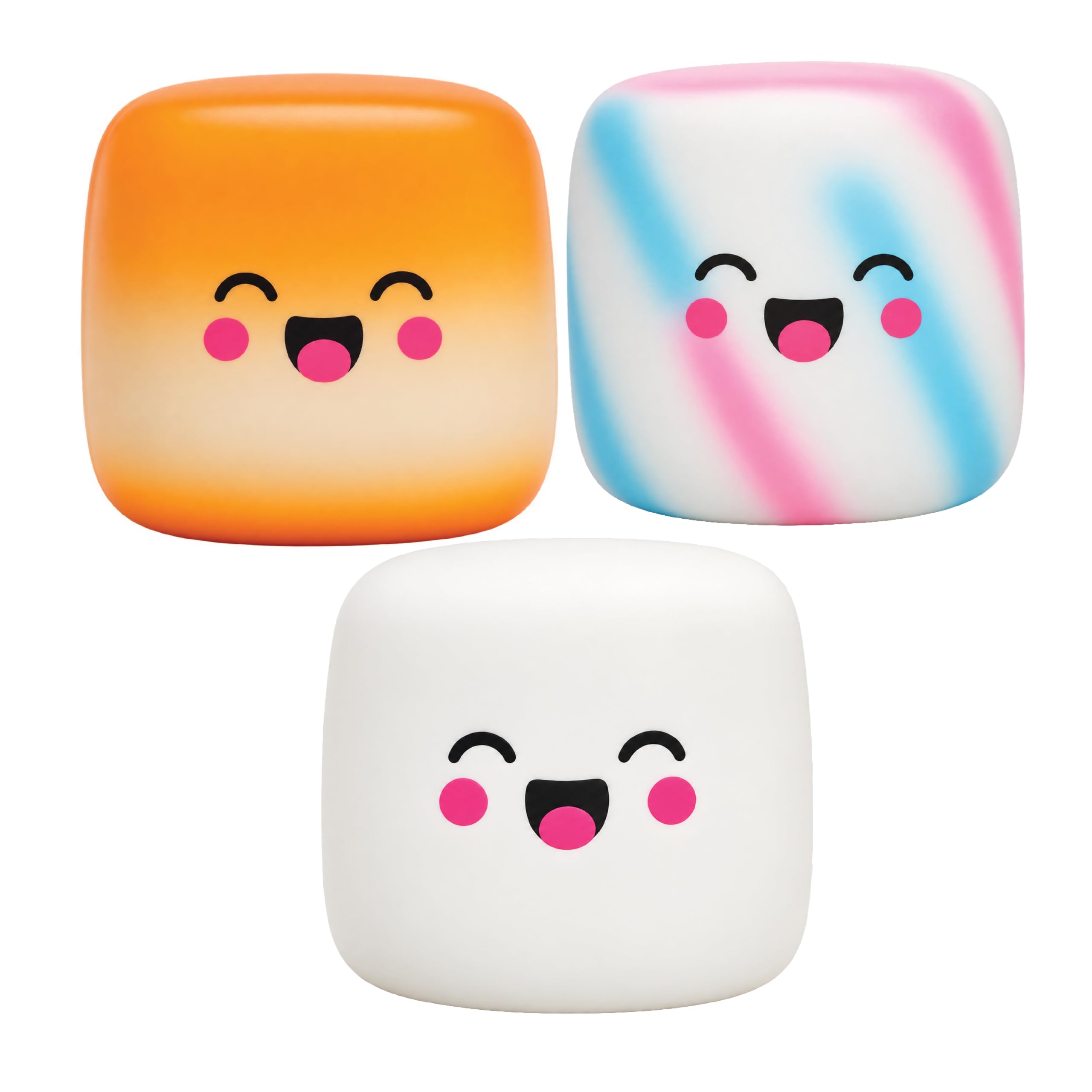 Squeeze Please 3 Pack Marshmallow Stress Relief Sensory Fidget Squishy Toy | Autism Toys, Fidget Toys, Sensory Toys, Stress T