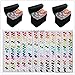 TOUCH LIIT 204 Color SET 6 Alcohol Graphic Art Twin Tip General Pen Marker (204)