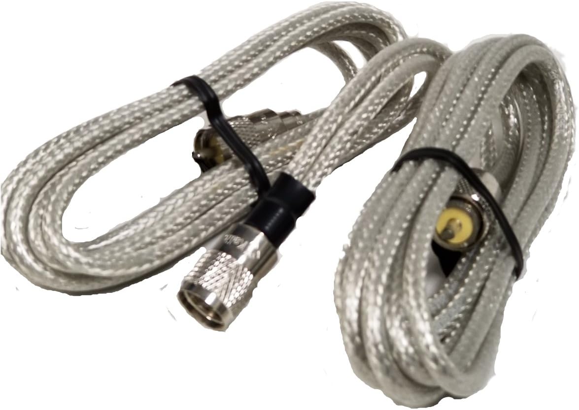 Barjan 360210 Diesel 12V 2.5 mm 4 ft. Coiled Cord with Fused Backlit Cigarette Plug