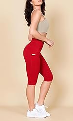 ODODOS ODLEX 2-Pack High Waist Knee Length Workout