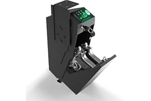 HARDROCK Gun Safe for Pistols, Biometric Wall Mounted Handgun Safe Box for Desk, Bedside,Truck，Drop Down Quick Access Security Safe with Fingerprint Keypad Lock for Home nightstand