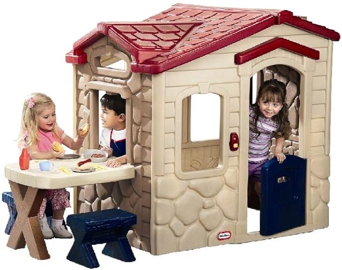 Little Tikes 1706210 Jeu de Plein Air Cabane PiqueNique Sur La