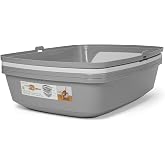 So Phresh by Petco Grey &amp; White Lift-to-Sift Cat Litter Pan X-Large 22.4" L X 16.9" W X 10.6" H