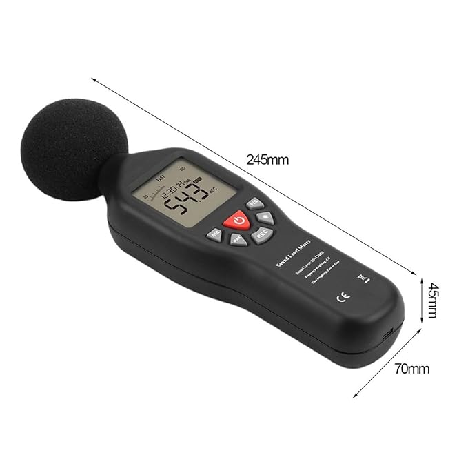 TL-200 Sensor de decibelios de alta precisión Medidor digital de ...