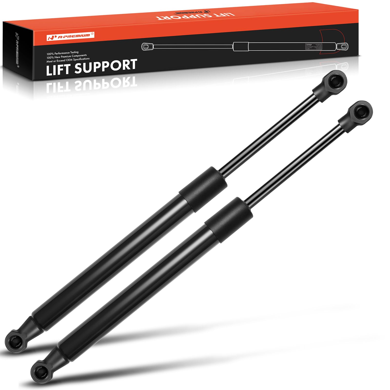 Photo 1 of A-Premium Tailgate Rear Trunk Lift Supports Shock Struts Compatible with Select Volvo Models - S40 2004 2005 2006 2007 2008 2009 2010 2011 Sedan - Replace# 30674971, 30799158(2PC Set)