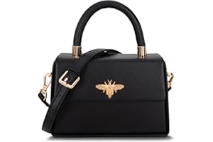 Milan Chiva Small Top Handle Purses for Women Mini Satchel Crossbody Bag Elegant Square Bag