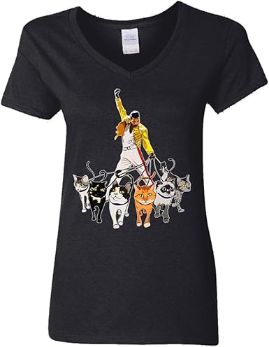 freddie mercury cat shirt