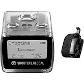 SG Timer GO | Affordable Shot Timer for Training &amp; Dry Fire, Best Battery Life, Smart Sensor, Belt Quick Release, Bluetooth &amp; Free Mobile app with Video Recording. (Quick Release)