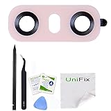 Unifix Pink Rear Back Camera Lens Repair Cover