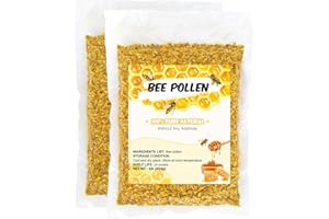 BEEINN Bee Pollen for Honey Bees Can Be Made as Pollen Patties, 100% Pure Natural High Protein Organic Bee Pollen, Bee Food Supplement for Bee Feeding, Bee Food for Winter (1lb*2)