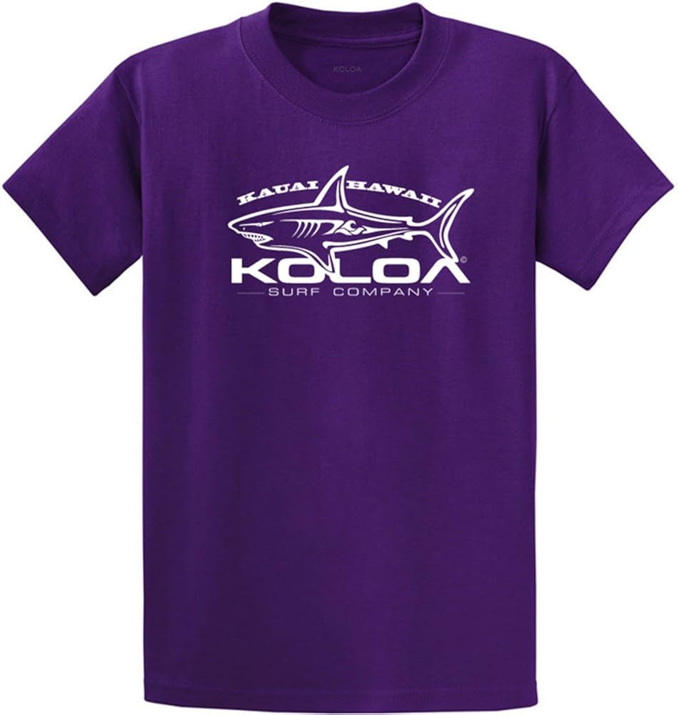 Koloa Surf Great White Shark T-Shirts in Regular, Big & Tall