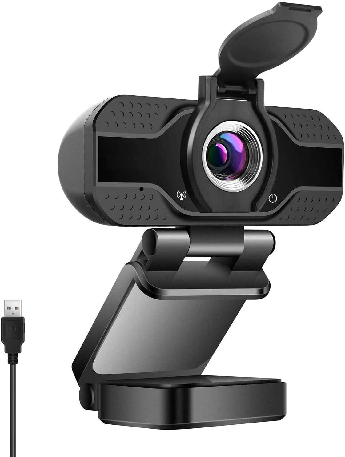 online video calling for pc on Amazon Com 1080p Webcam With Microphone Privacy Cover Plug Play Usb Camera For Pc Mac Laptop Desktop Streaming Full Hd Webcam With Auto Light Correction For Video Calling Conference Meeting Online Classes Computers Accessories