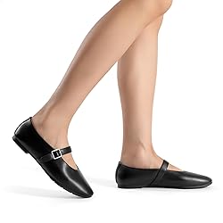 DREAM PAIRS Women's Ballet Mary Jane Flats Dress