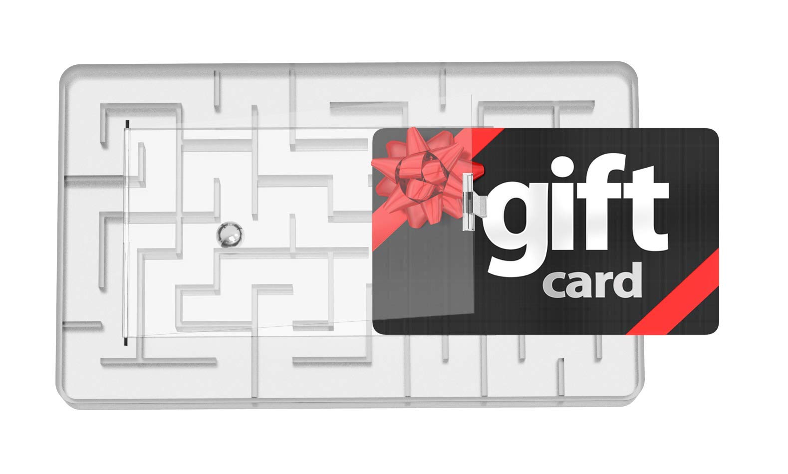 Gift Card Holder Maze, Birthday or Holiday Puzzle Gift Card Box - Stocking Stuffers for Teens and Adults