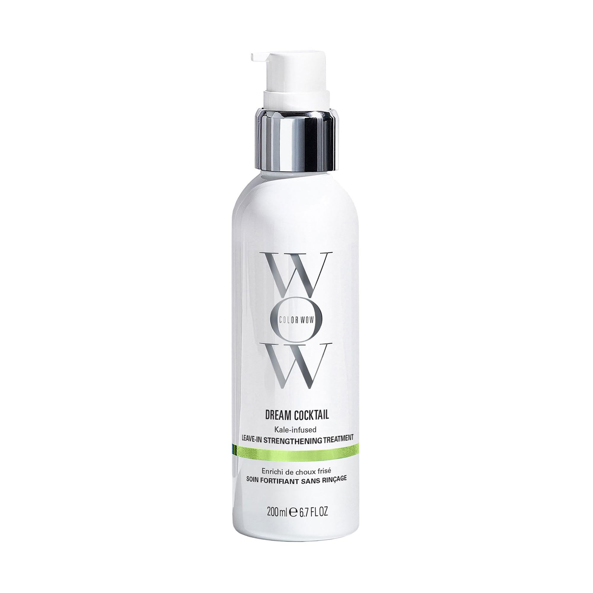 COLOR WOW Dream Cocktail Kale-Infused – Leave-In Treatment for Damaged Hair, Clinically Proven to Reduce Breakage by 50 Percent, Strengthens Hair Instantly, 200ml