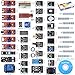 kuman Compatible For Arduino Raspberry pi Sensor kit, 37 in 1 Robot Projects Starter Kits with Tutorials Compatible for Arduino RPi 3 2 Model B B+ K5 primary