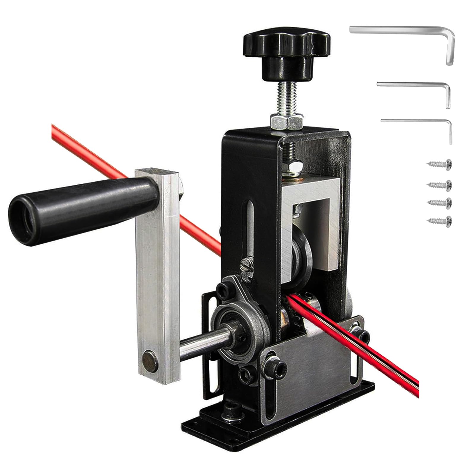 Stripping Tool, Cable Peeling Machine with Removable Handle, Cable Stripping Diameter 1-20 mm, Manual Cable Peeling Machine for Cable Scrap for Wire Recycling