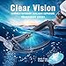 GAOGE Swim Goggles,Swimming Goggles Nose Clip,Ear Plugs,Triathlon Swim Goggles Mirror Coated Lenses Anti-Fog Shatterproof UV Protection for Adult Men Women Youth Kids Child Gray