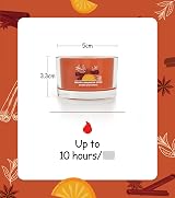 BOYUJK Candles Gifts for Women 3 Scented Red Candles Warm Cinnamon Stick view 3