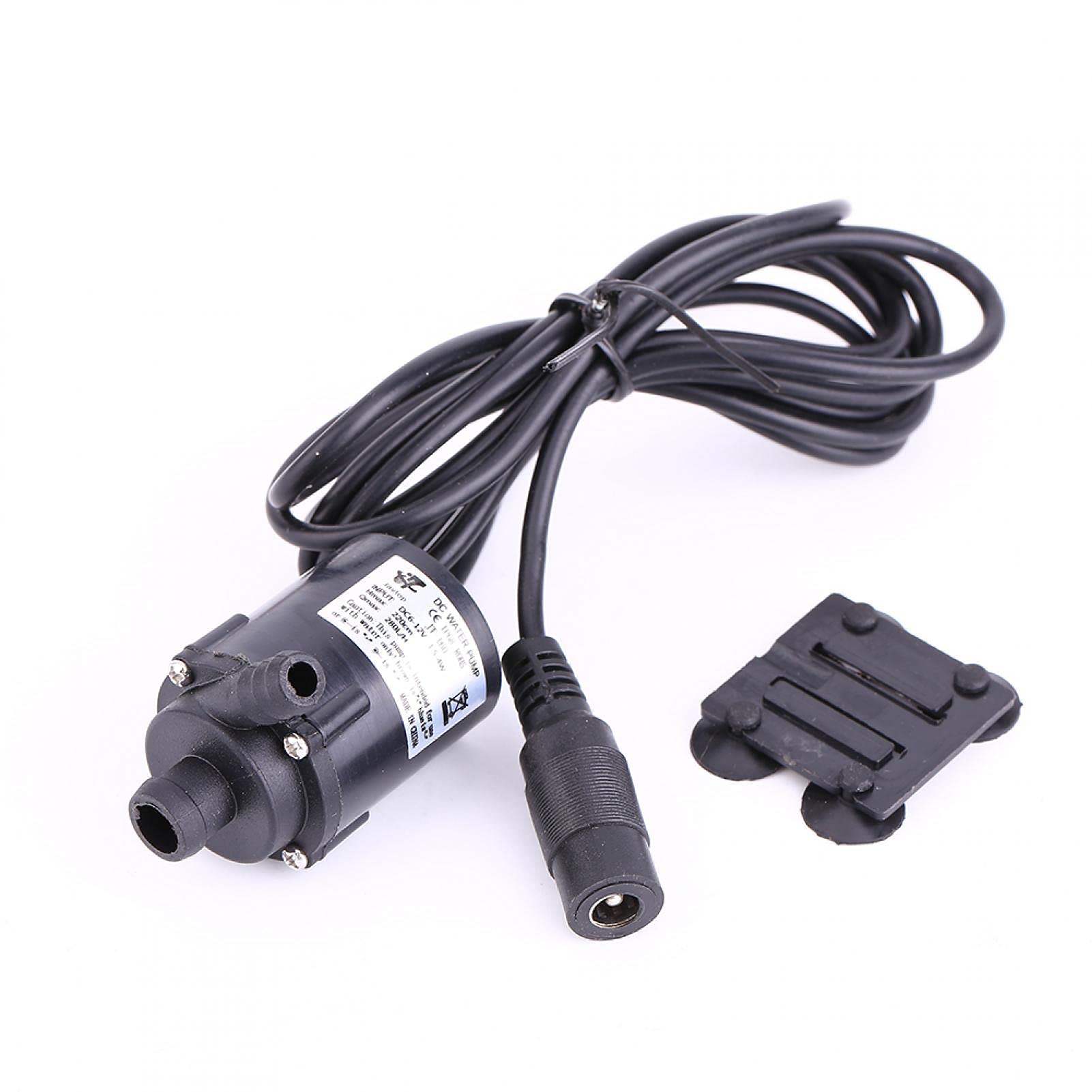 Submersible Water Pump, 200L/H Adjustable Ultra Quiet Fountain Water Pump Brushless Low Pressure Motor Waters Pumps for Pond Aquarium Fish Tank Solar Fountain Pool Water Circulation System