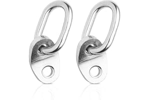 AQDD 7100 Engine Lifting Lug 5500 lb Capacity Lift Bracket Kit for Lifting Sling lift Chain and Load Leveler, Forging Process Lifting Bracket Set Lifting Eye (2)