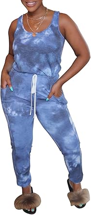 tie dye jumpsuit amazon