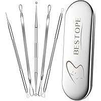 TAYTHI Blackhead Remover Tool, Pimple Popper Tool Kit, Blackhead Extractor Tool for Face, Extractor Tool for Comedone Zit Acn