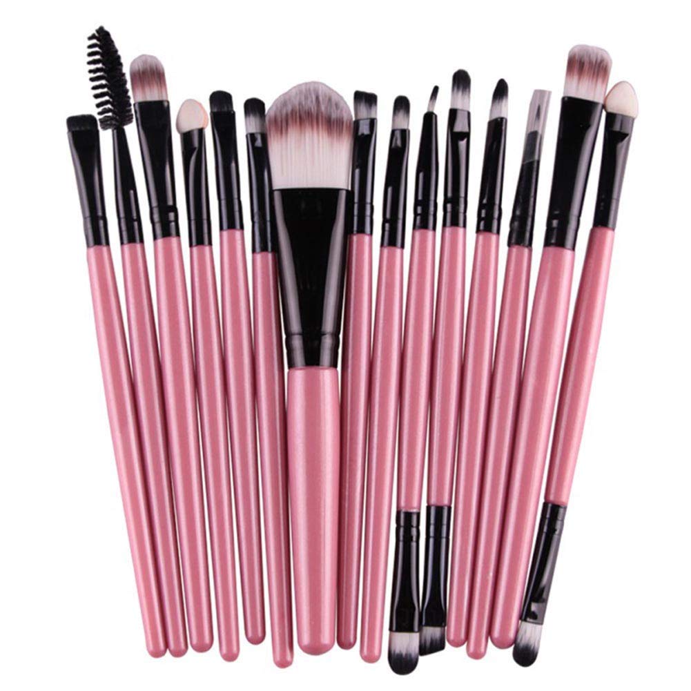 MKYUHP 15/22pcs Makeup Brushes Set Foundation Brush Eyeshaow Brush Blush Brush Highlighter Brush Kit, Great Choice and Gift.