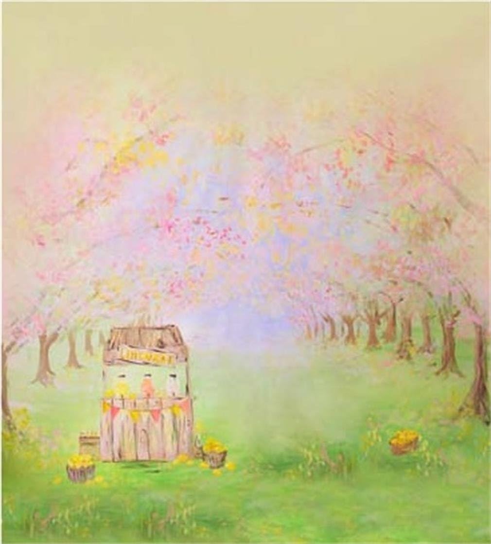 Generic Fantasy Spring Oil Painting Backdrop Bokeh Forest Lawn Garden Watercolor Photography Background Children Baby Newborn Backdrops for Photo Studio 1205