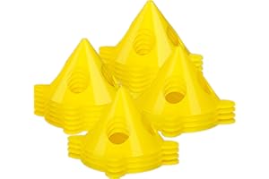 KATA 20Pack Pyramid Stands Painter's Painting Stands, Mini Cone Paint Stands for Canvas and Door Risers Support, Paint Pouring Suppliers, Cabinet Paint for Painter Elevated, Canvas Stand