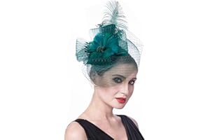 FEIMA Fascinators Hat for Women Girls Cocktail Tea Party Headband Flapper Headpiece Kentucky Derby Wedding Ha