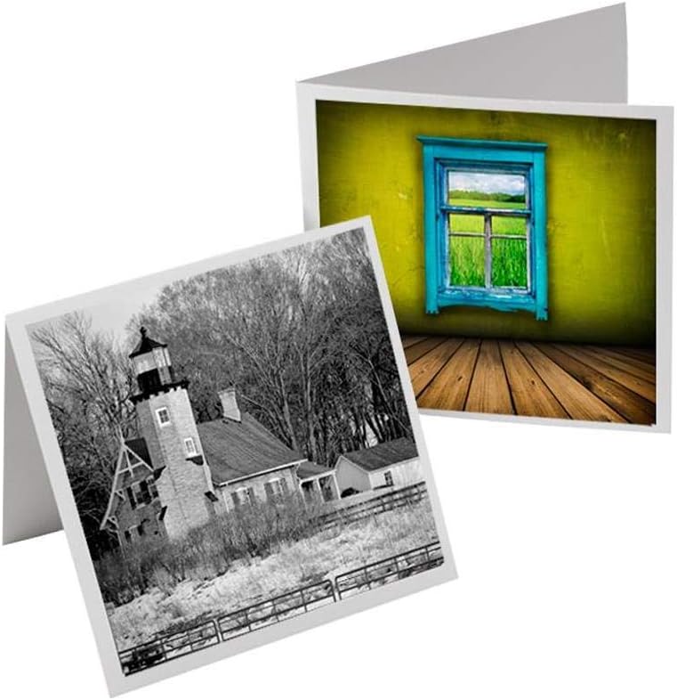 Museo Artist Cards - Square Card - 100 Cards / 100 Envelopes