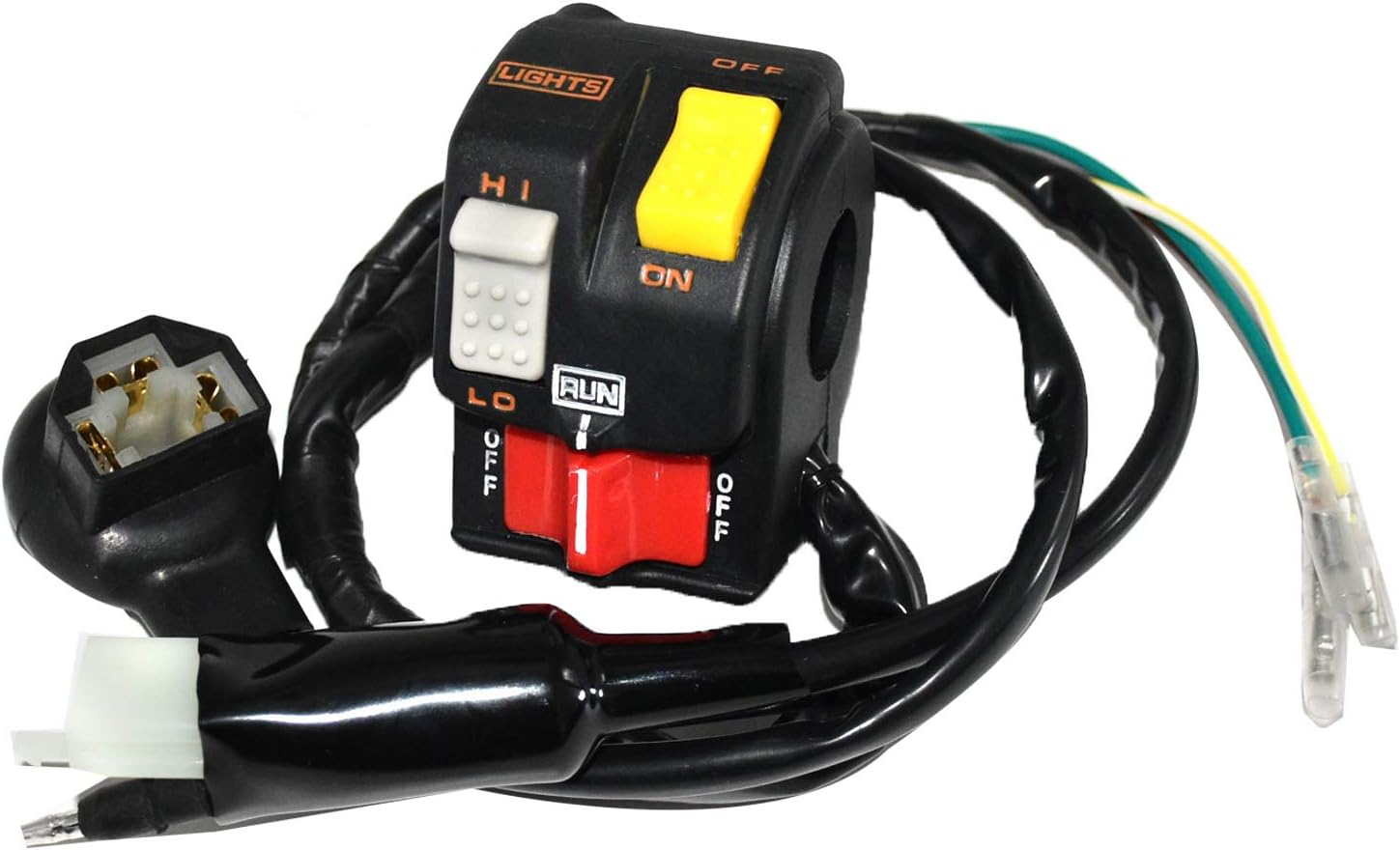 Carbman 35200-HB5-020 L/H Switch Fits for Honda ATC200X ATC 200X 1986 1987 L/H Light Start Kill Switch