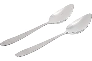 Fox Run 5689 Grapefruit Spoon, Stainless Steel, Set of 2