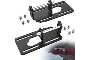 IRENPORU LS Swap Motor Mount Compatible with 1973-1998 Square Body / OBS Chevy GMC Truck 2WD,4WD LS Engine Swap Mount Adjustable Swap Motor Conversion Bracket for C10 C/K 1500