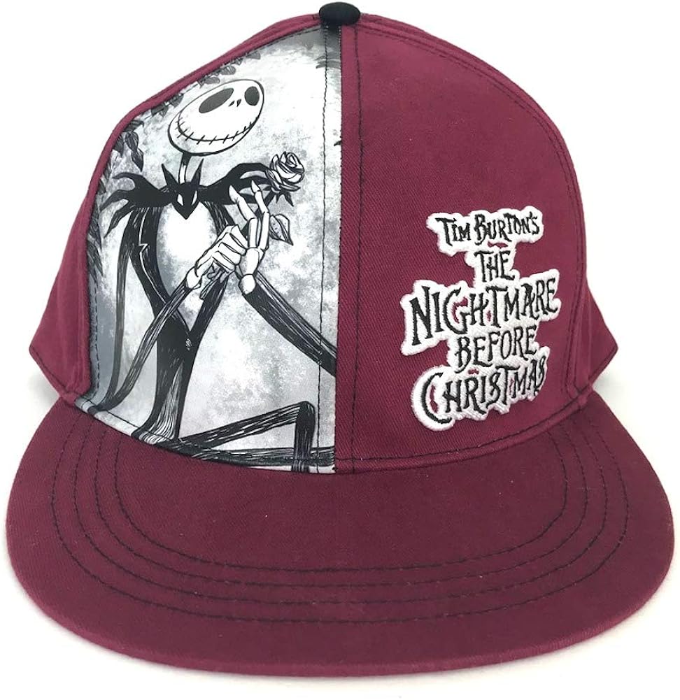 nightmare before christmas baseball cap