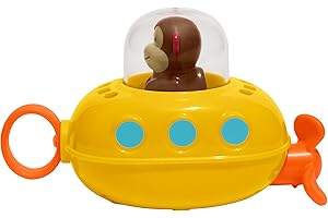 Skip Hop Baby Bath Toy, Zoo Pull & Go Submarine