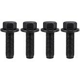 4 Pack Front Brake Caliper Bracket Bolts,Replacement for Select Chrysler Dodge Jeep Ram Mercedes-Benz VW Freightliner Models 2006-2018, Replaces 14962 6104257AA H817