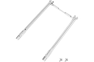 QULIMETAL 69785 18"Grill Burner for Weber Spirit I & II & GS4 Spirit II 200 Series, Spirit E-210, E-220, Spirit S-210, S-220 Gas Grills with Up Front Control, 304 Stainless Steel for Weber Spirit Grill Parts