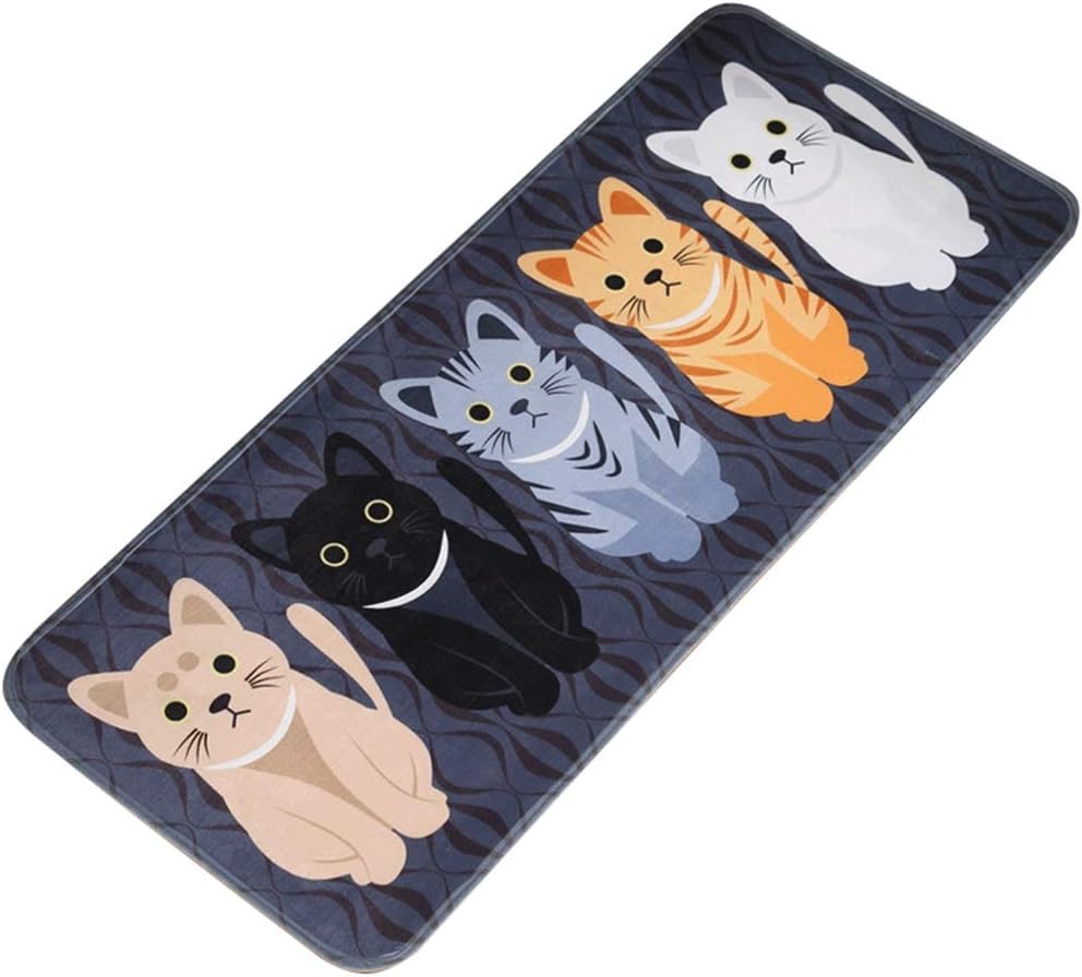 Rugs for Home Deco Floor Mat Animal Cat Printed Bathroom Kitchen