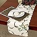 Lenox Quilted Reversible Christmas Holiday Nouveau Table Runner 14