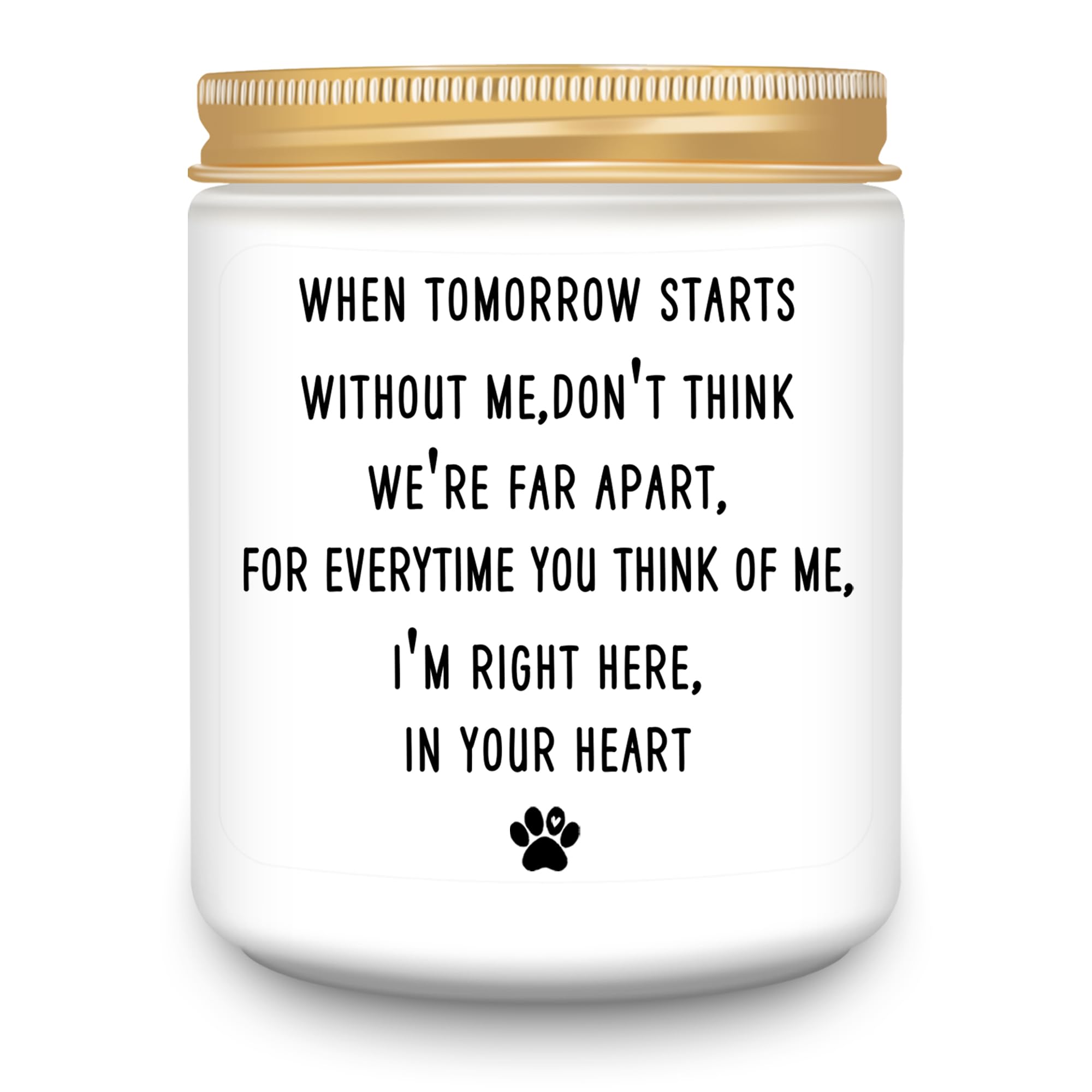 Homsolver Dog Memorial Gifts for Loss of Dog, Loss of Pet Sympathy Candle for Doggie Passing Away - Doggie Remembrance, Condolence Gift for Pet Lovers Friends Families