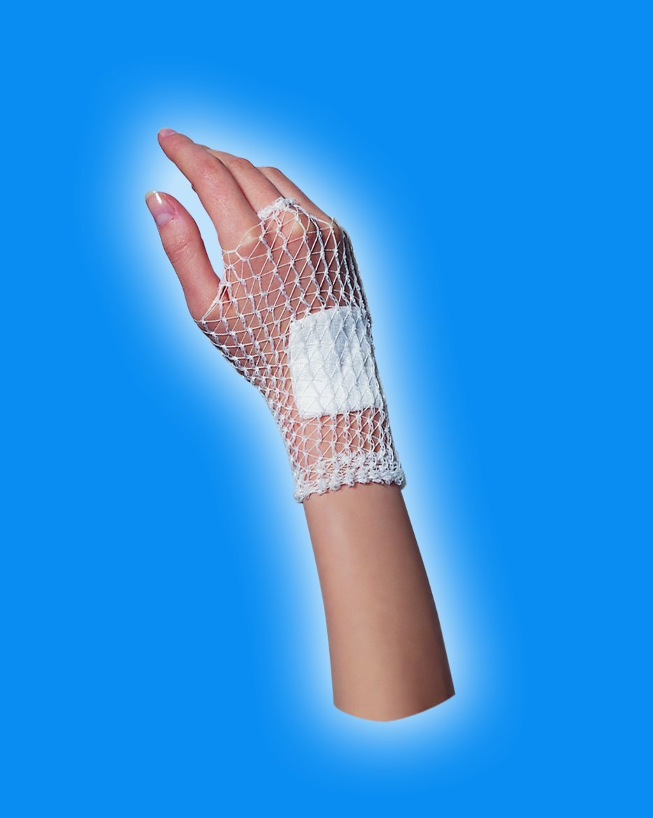Surgifix Gima 34702 Elastic Tubular Mesh, 2 Size, 1 Piece, White - Image 3