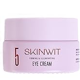 SKINWIT - Anti-Aging Eye Cream, EGF, Retinol, Hyaluronic Acid and Peptides for lines and Wrinkles, Caffeine and Hesperidin for Dark Circles & Puffiness - 0.67 Oz - Made in USA