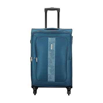 Aristocrat Polyester 41.5 cms Blue Softsided Check-in Luggage (STESIW69BLU)
