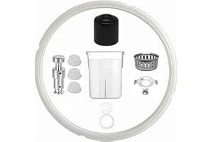 Instants Pots Replacement Parts Includes Release Handle Sealing Rings Float Valves for 5/6L Electric Pressure Cookers Pressur